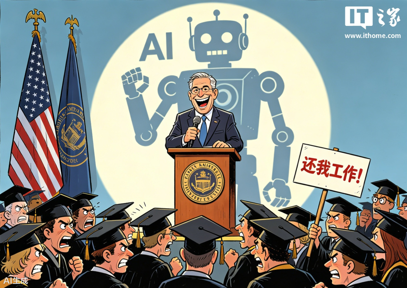 科技大佬高校演讲,一谈 AI 就被毕业生喝倒彩?谷歌 CEO 皮查伊自称“很乐观”