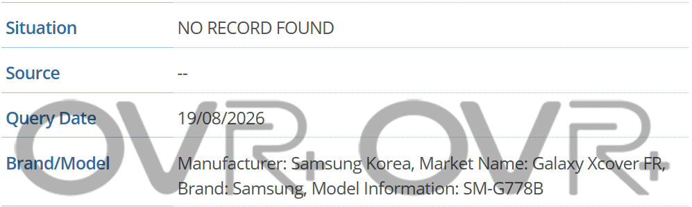 三星 Galaxy A58 和 Galaxy Xcover FR 手机踪迹曝光