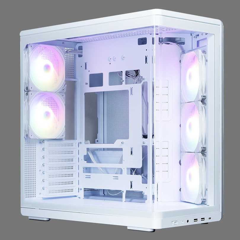zalman 思民推出 P60 机箱：一体弯玻、右前倾斜风道、后板双扇位